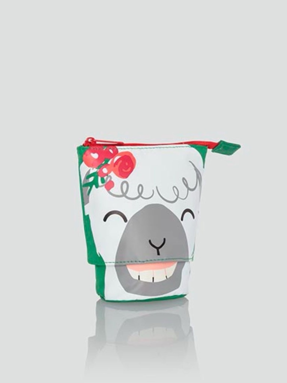 Thirty-One Gifts- Hide a Peak Pouch Holiday Llama